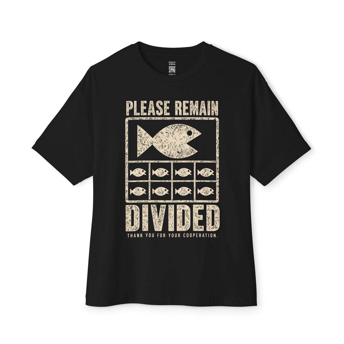Remain Divided Oversized Tee