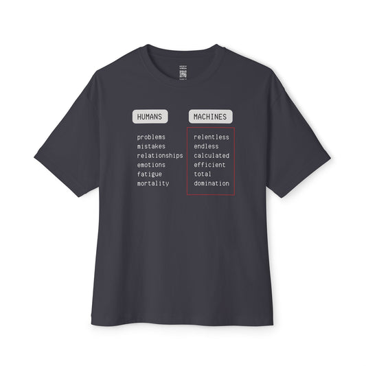 Humans x Machines Oversized Tee