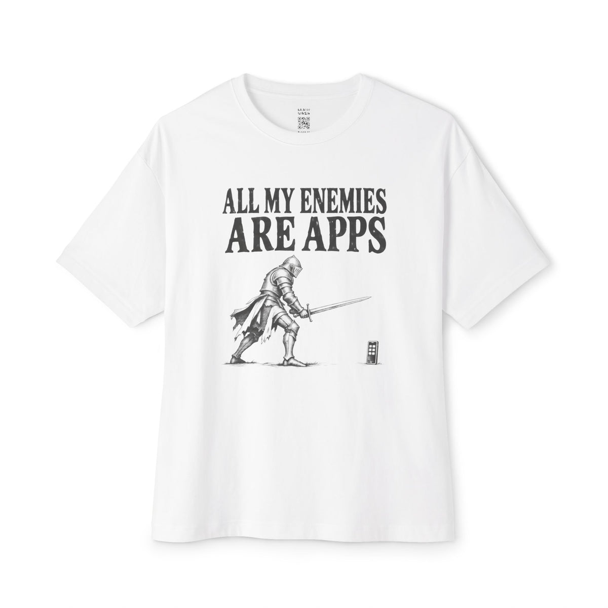 All My Enemies Oversized Tee