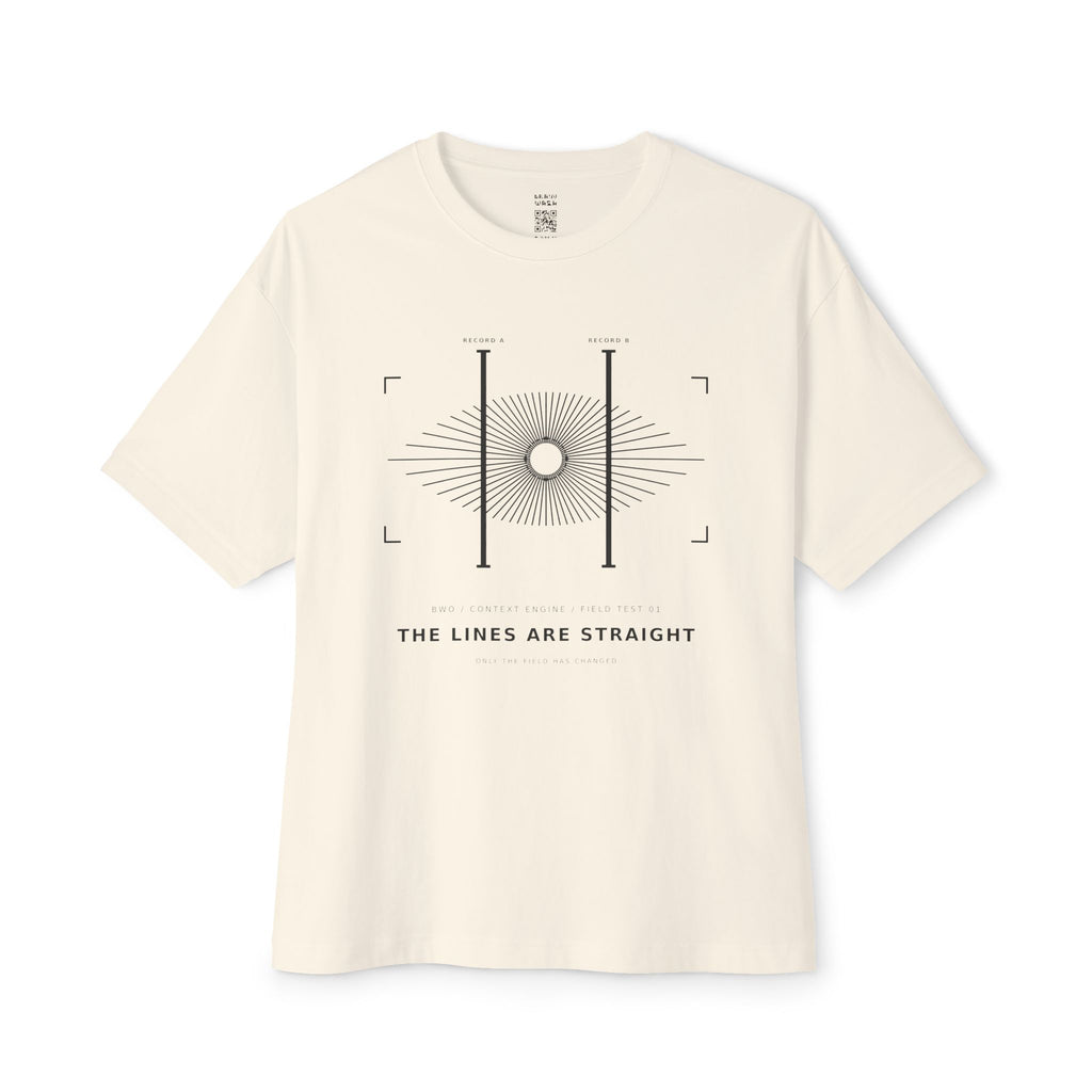 Optical Illusion Oversized Tee