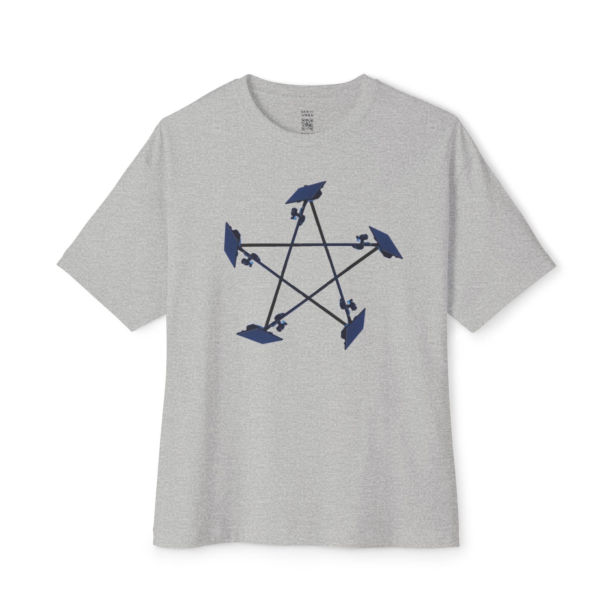 Flock Camera Pentagram Oversized Tee