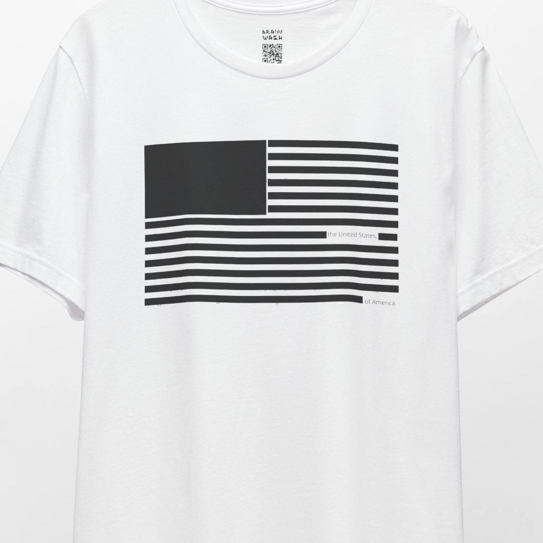 Redacted US Flag T-Shirt