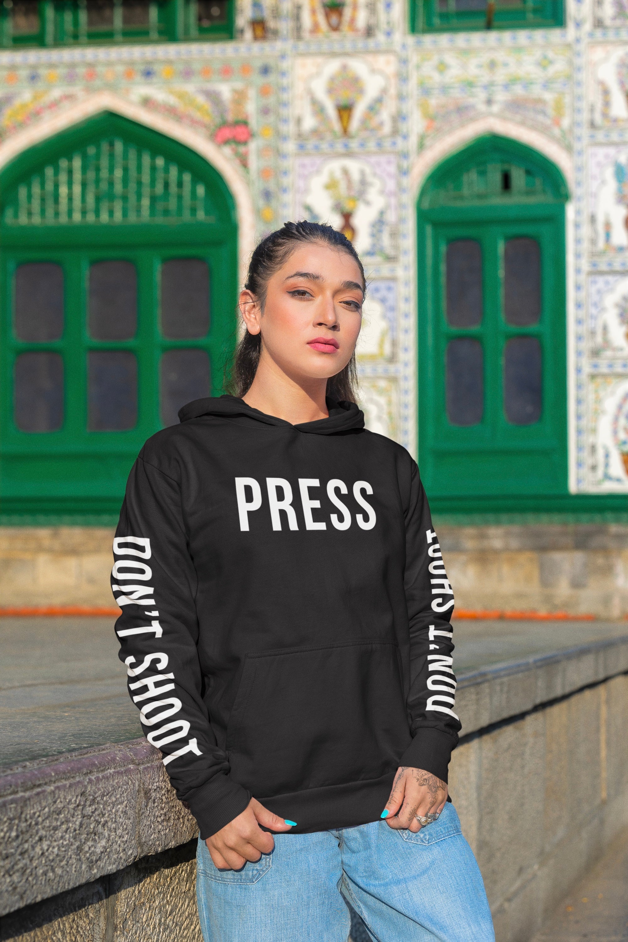 Press: Don’t Shoot Hoodie
