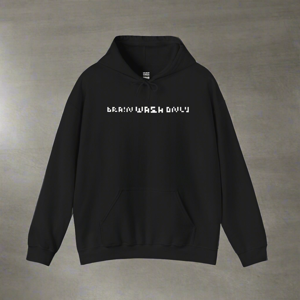 “Brain Wash Only” Black Hoodie