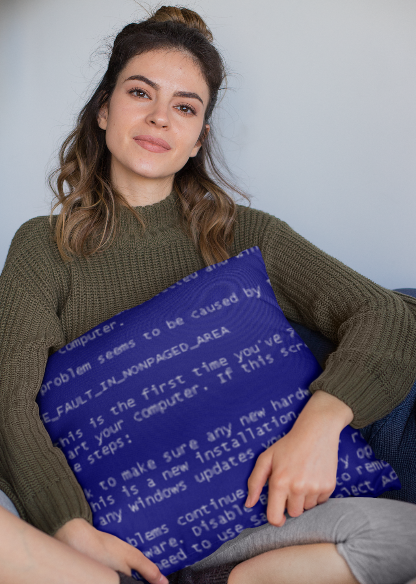 BSOD (Blue Screen of Death) Pillow