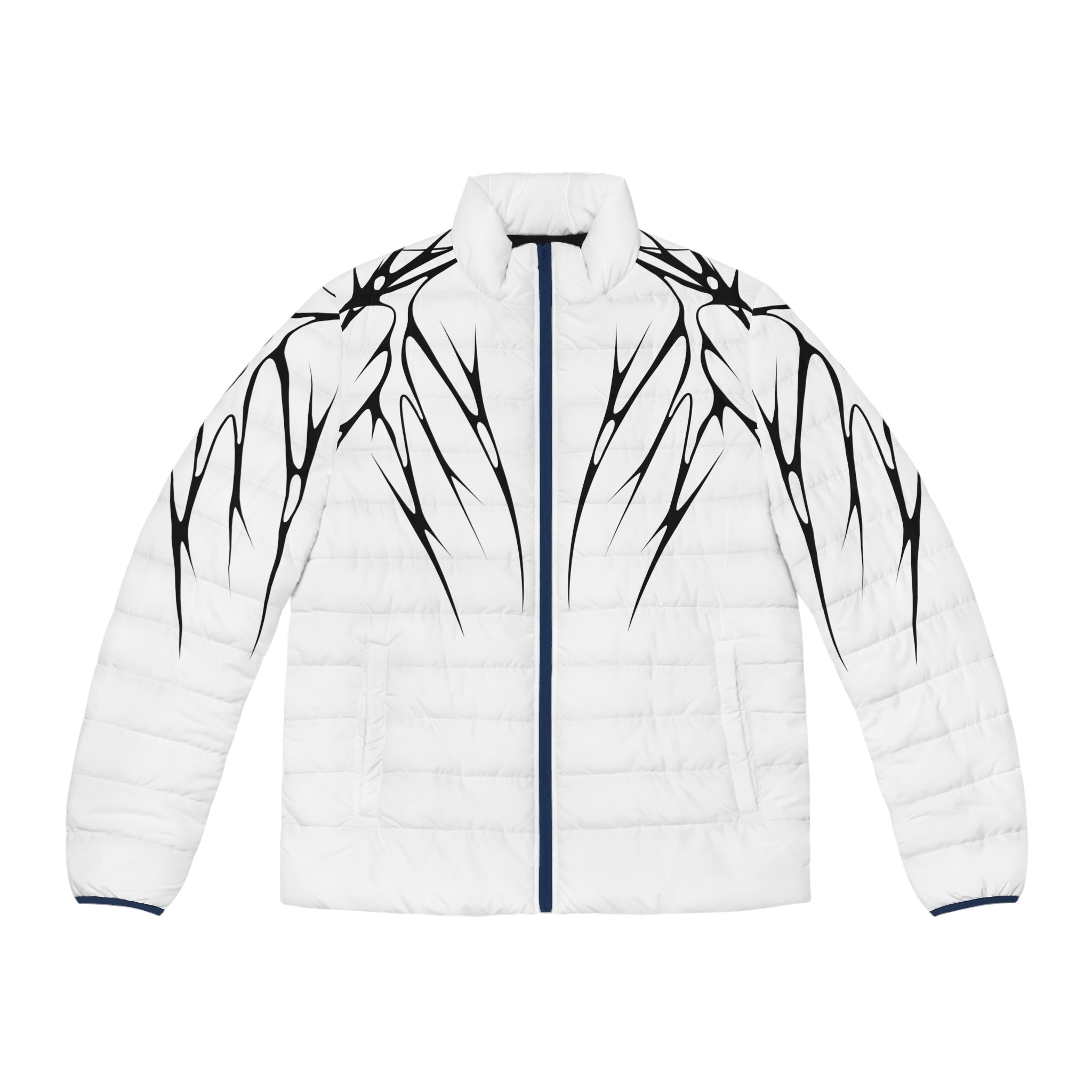 Cyber Sigil Puffer Jacket for Women