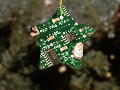 Circuit Board Ornament