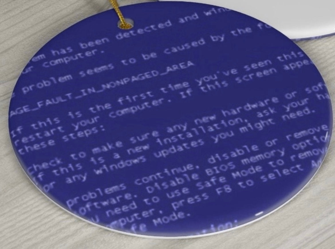 BSOD Ornament