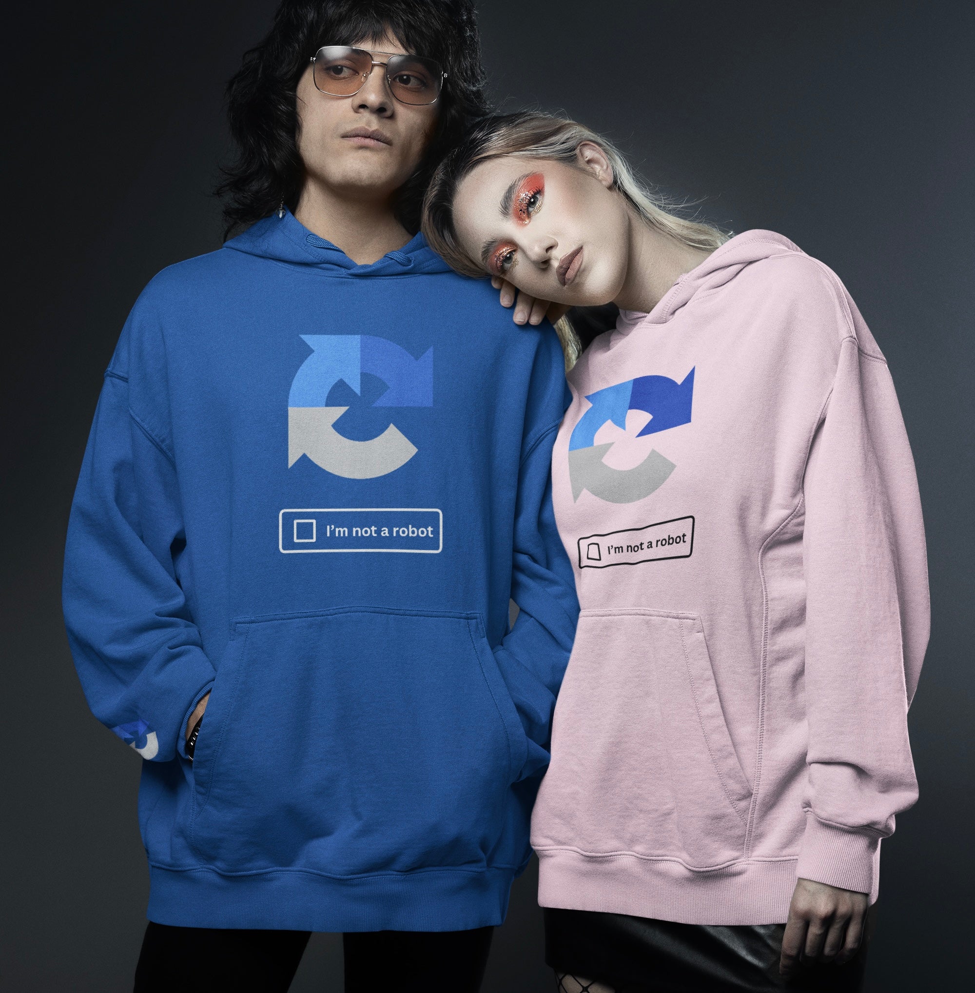 I’m Not A Robot (ReCAPTCHA) Hoodie