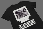 Hypnotic Spiral Computer T-Shirt