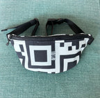 QR Print Fanny Pack