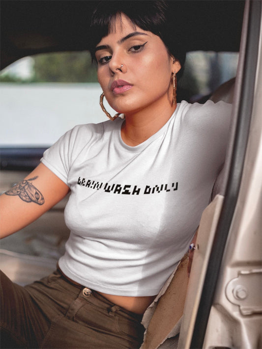 Brain Wash Only Crop Top