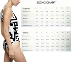 QR Code BodySuit One-Piece Swimsuit