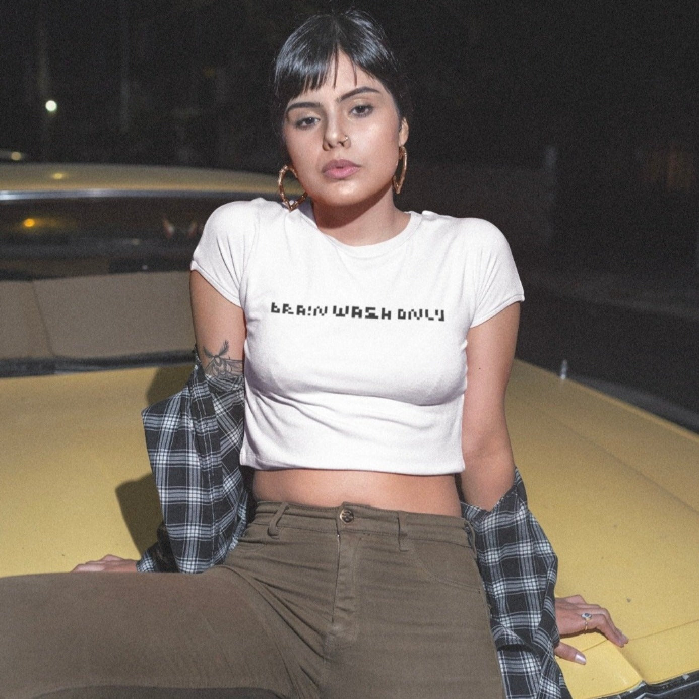 Brain Wash Only Crop Top
