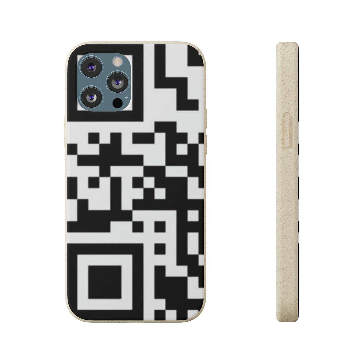 Biodegradable Towards QR Print Phone Case