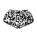Women’s QR Print Athletic Shorts