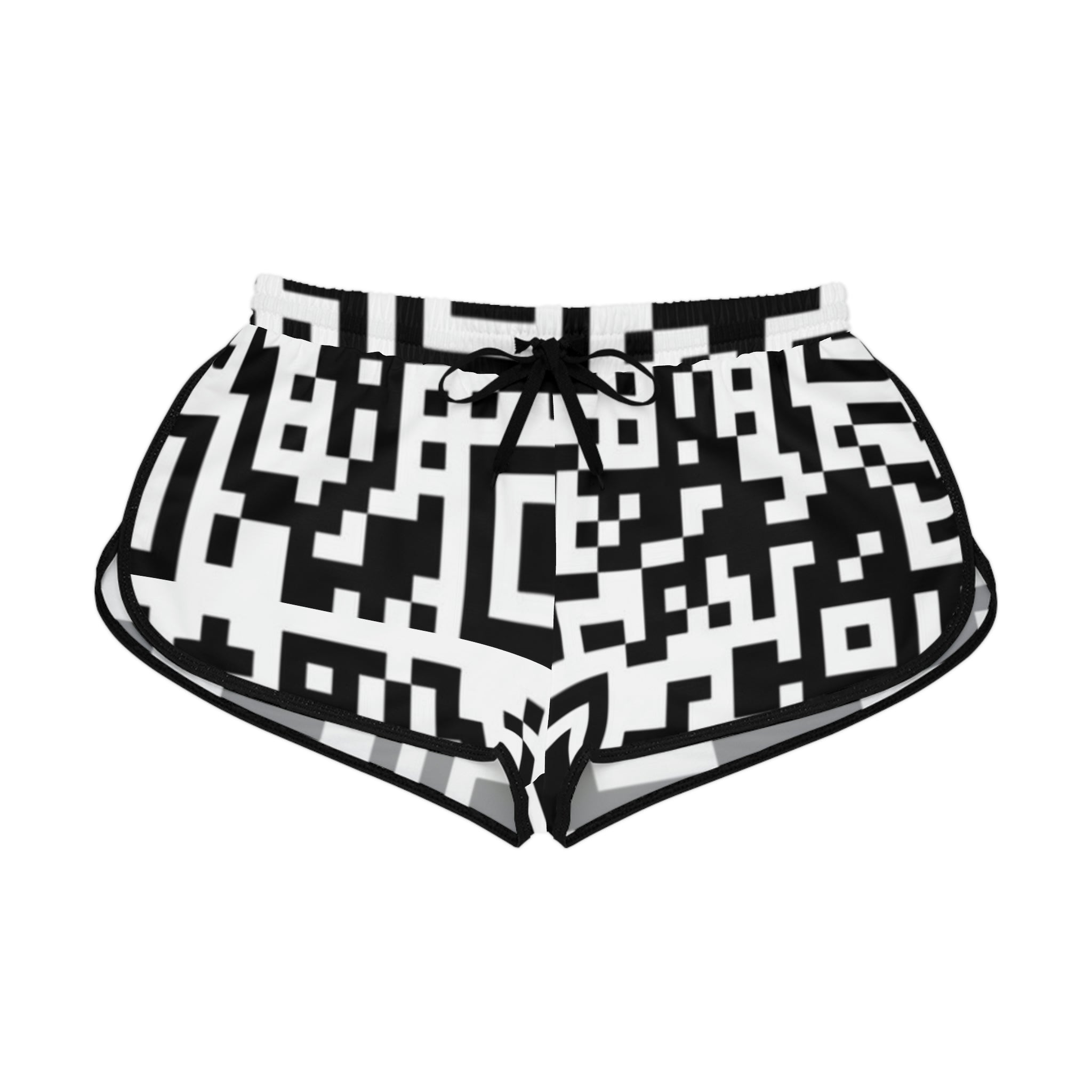 Women’s QR Print Athletic Shorts