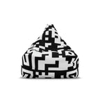 QR Print Bean Bag Chair Cover