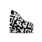 QR Print Bean Bag Chair Cover