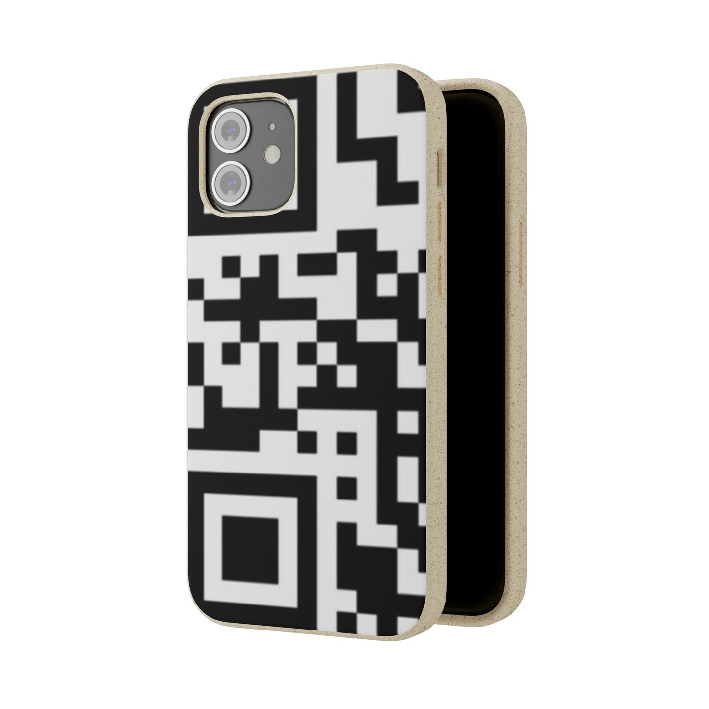 Biodegradable Towards QR Print Phone Case