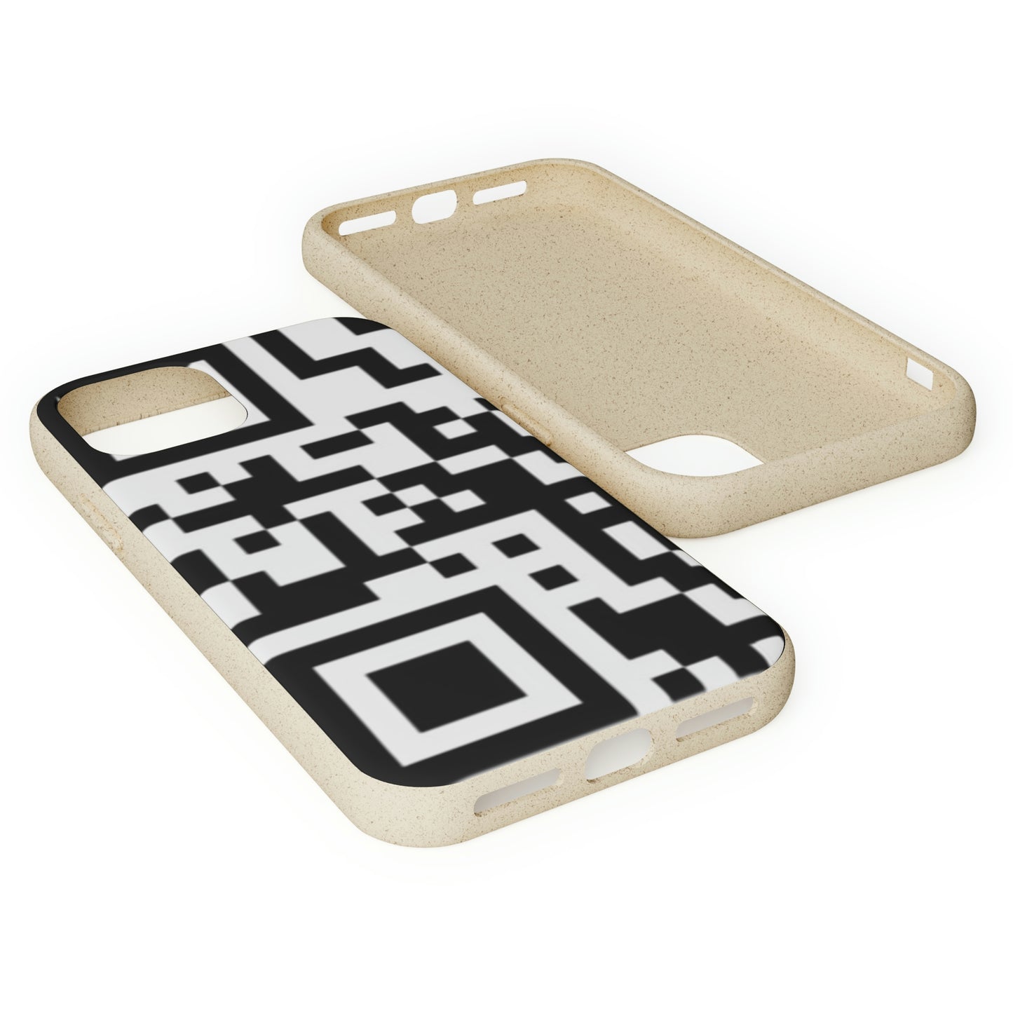 Biodegradable Towards QR Print Phone Case