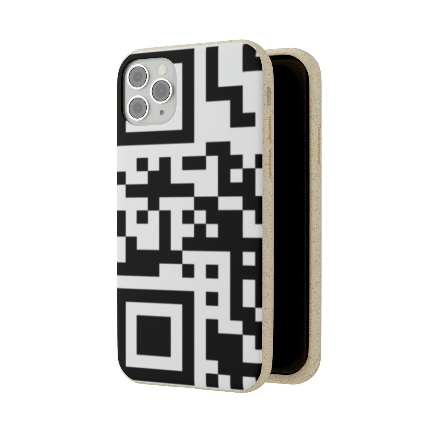 Biodegradable Towards QR Print Phone Case