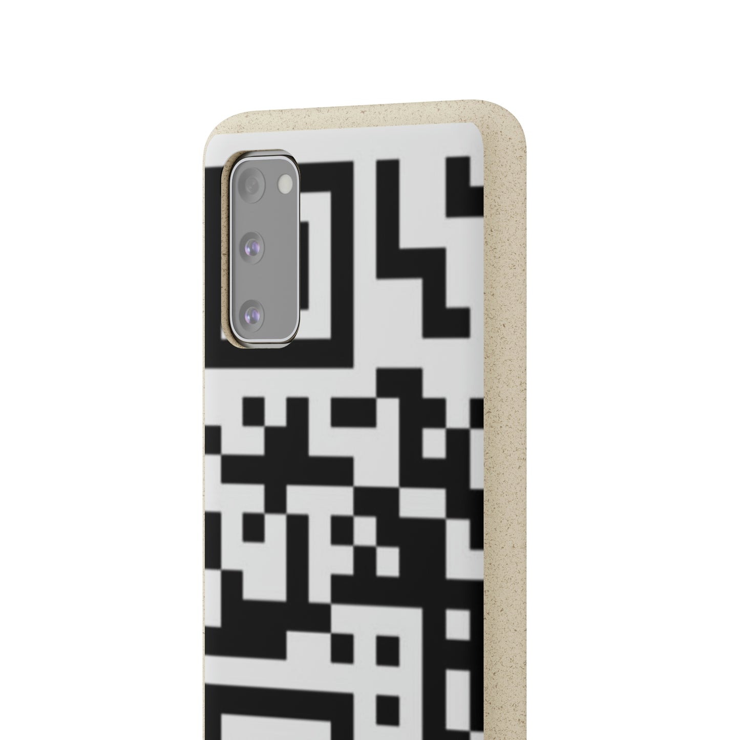 Biodegradable Towards QR Print Phone Case