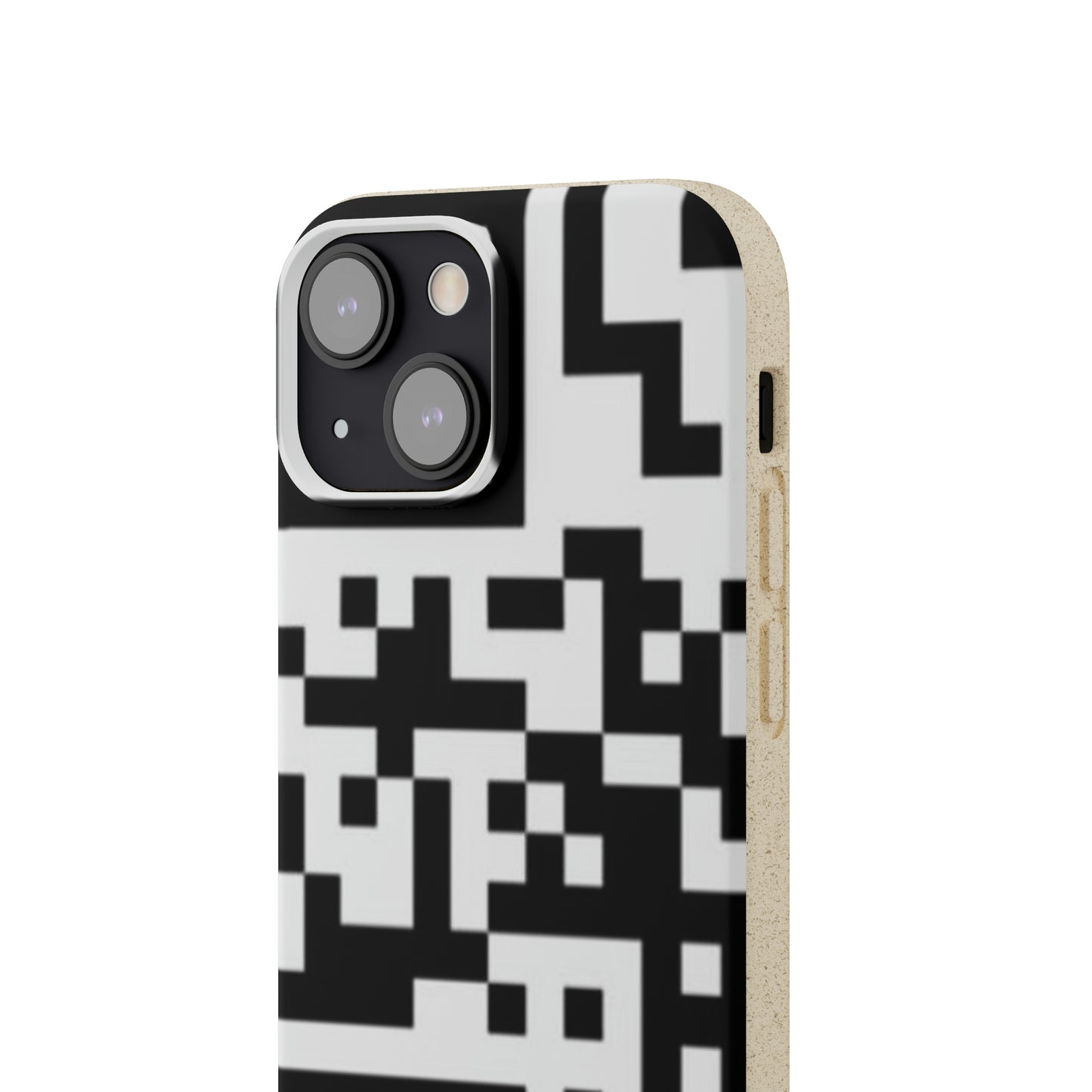 Biodegradable Towards QR Print Phone Case