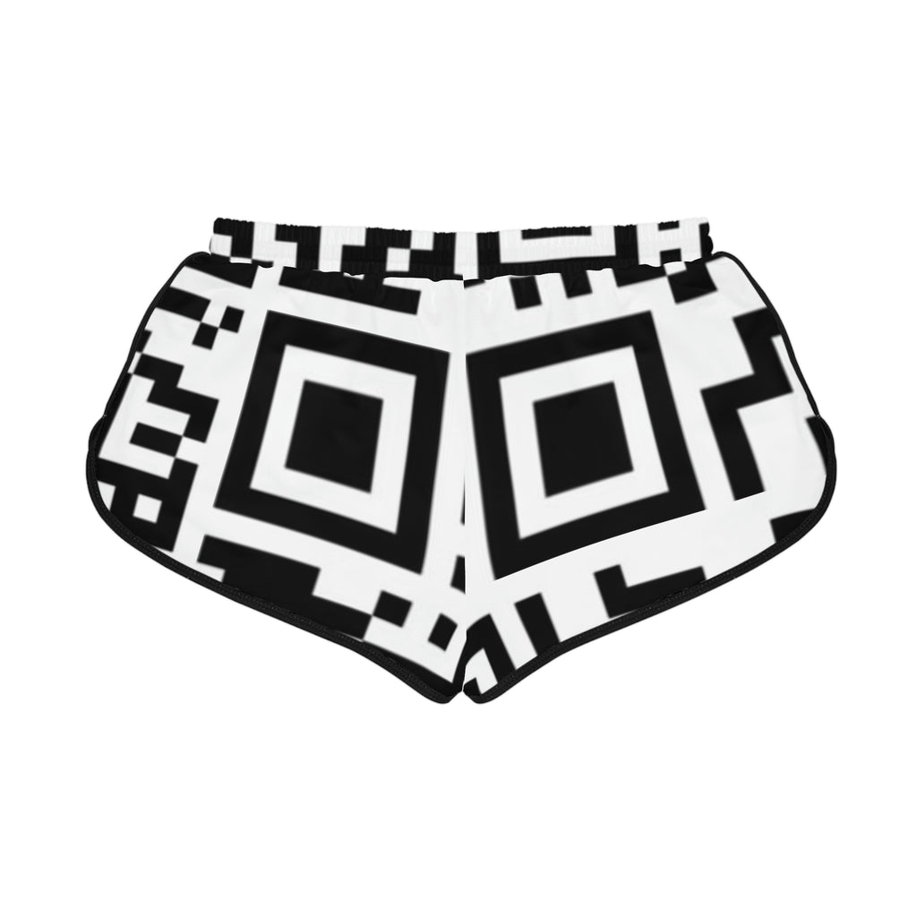 Women’s QR Print Athletic Shorts