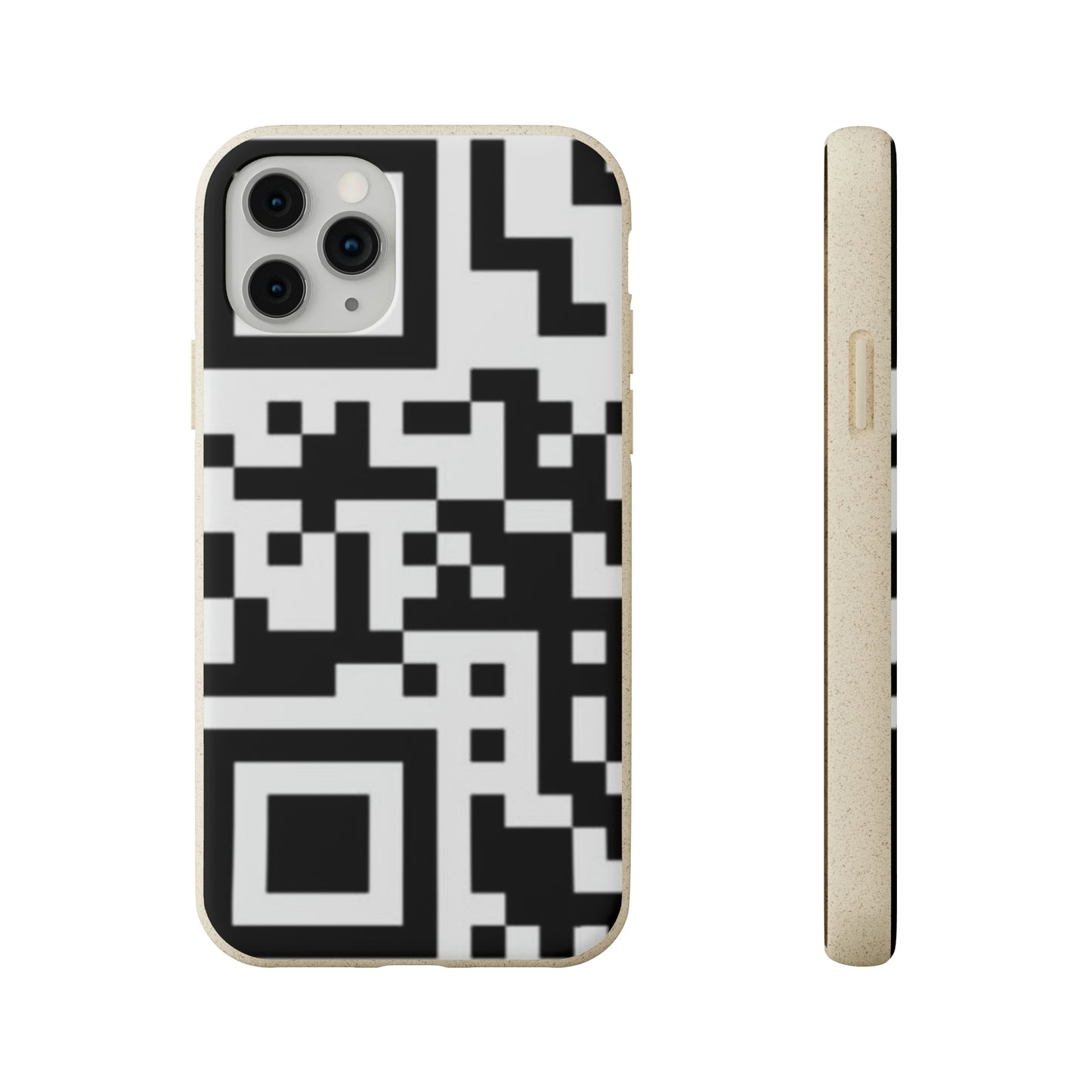 Biodegradable Towards QR Print Phone Case