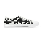 Women's QR Print Low Top Sneakers