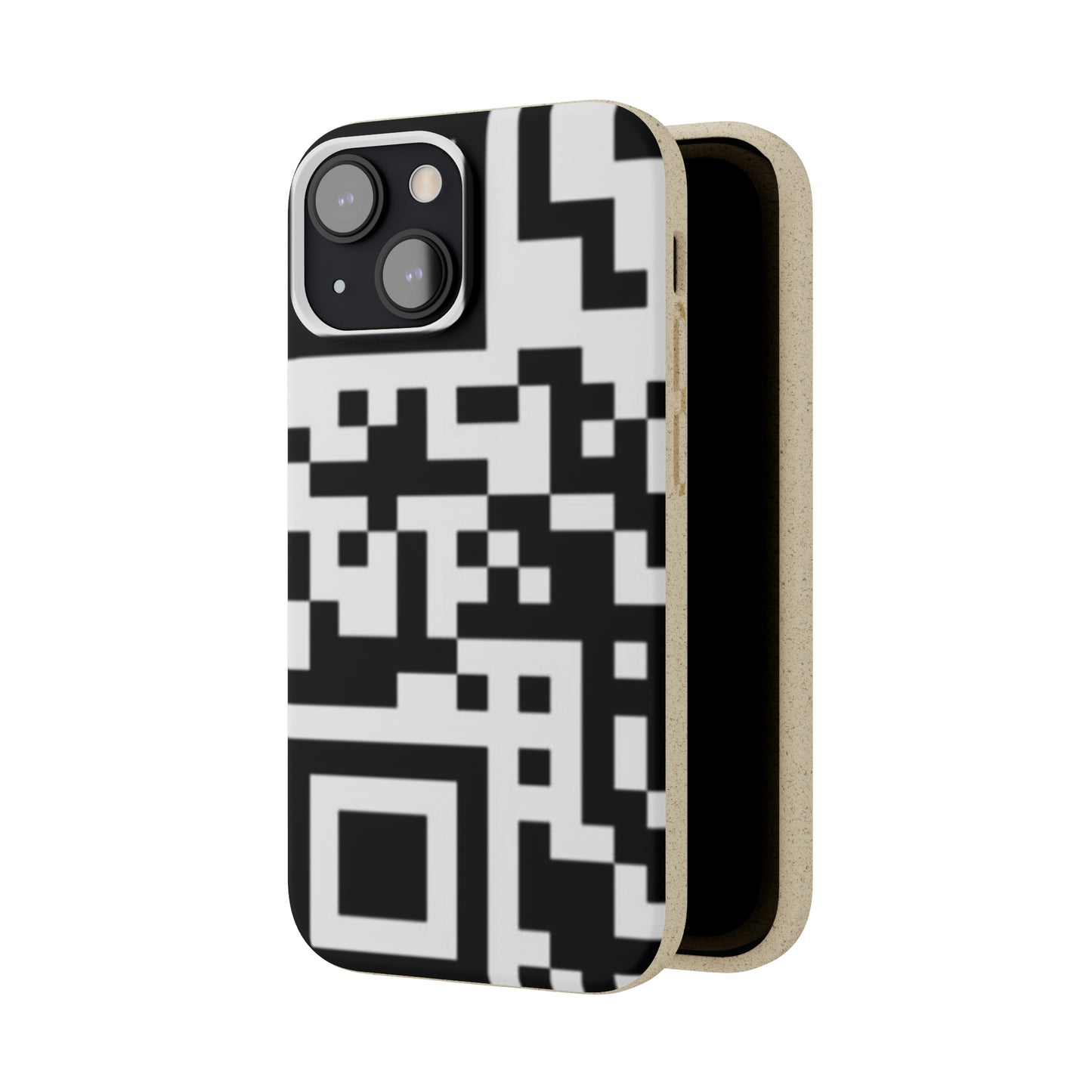 Biodegradable Towards QR Print Phone Case