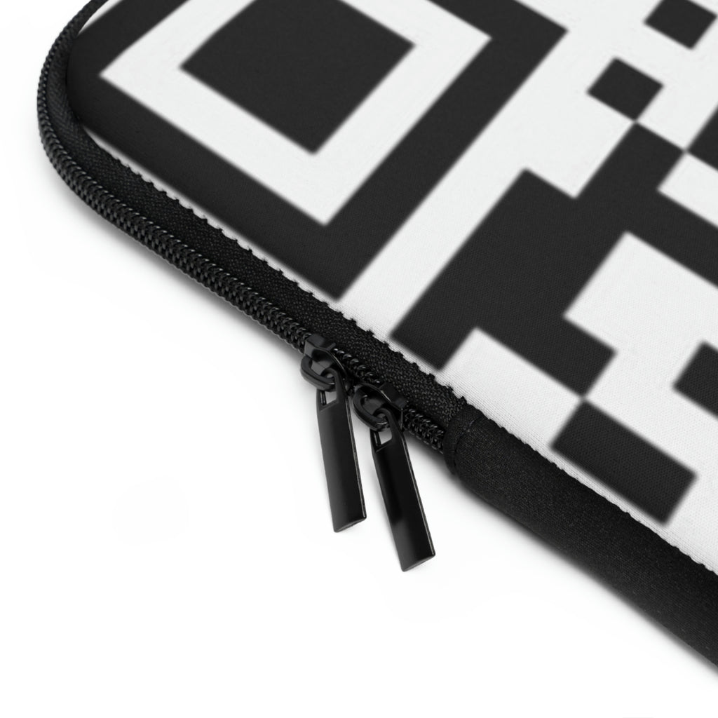 QR Print Laptop Sleeve