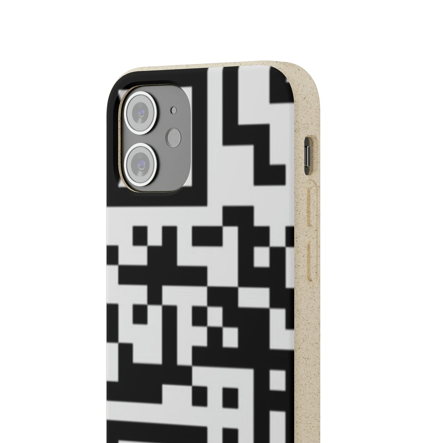 Biodegradable Towards QR Print Phone Case