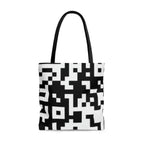 QR Print Tote Bag