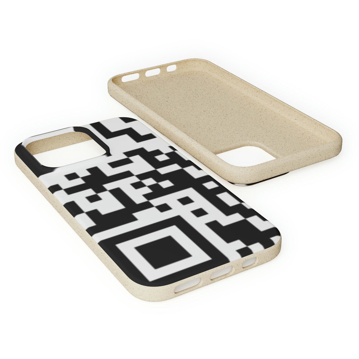 Biodegradable Towards QR Print Phone Case