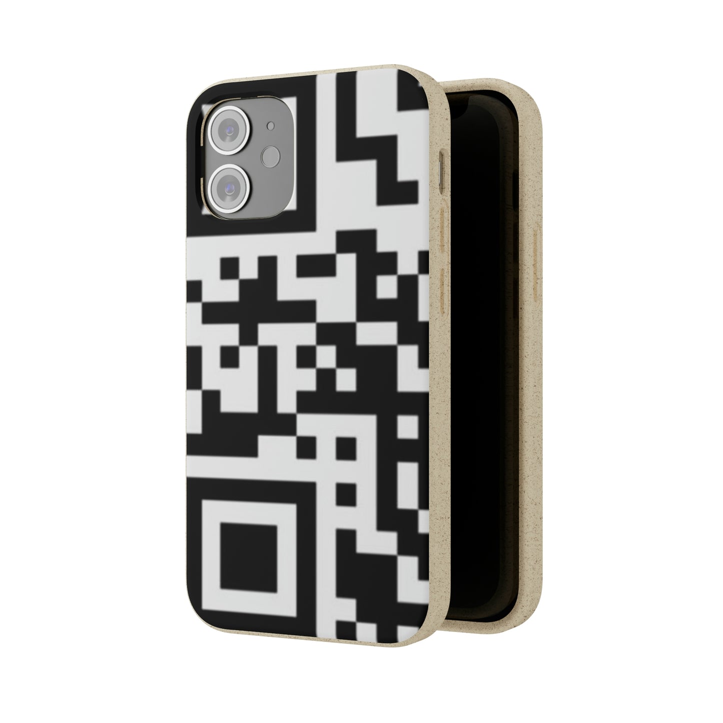 Biodegradable Towards QR Print Phone Case