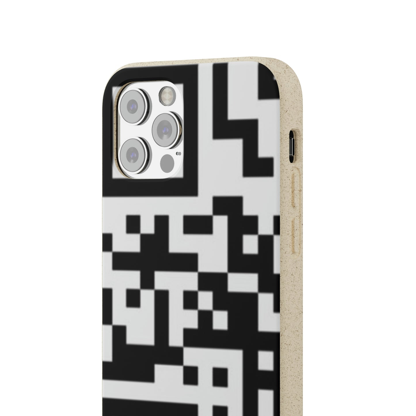 Biodegradable Towards QR Print Phone Case