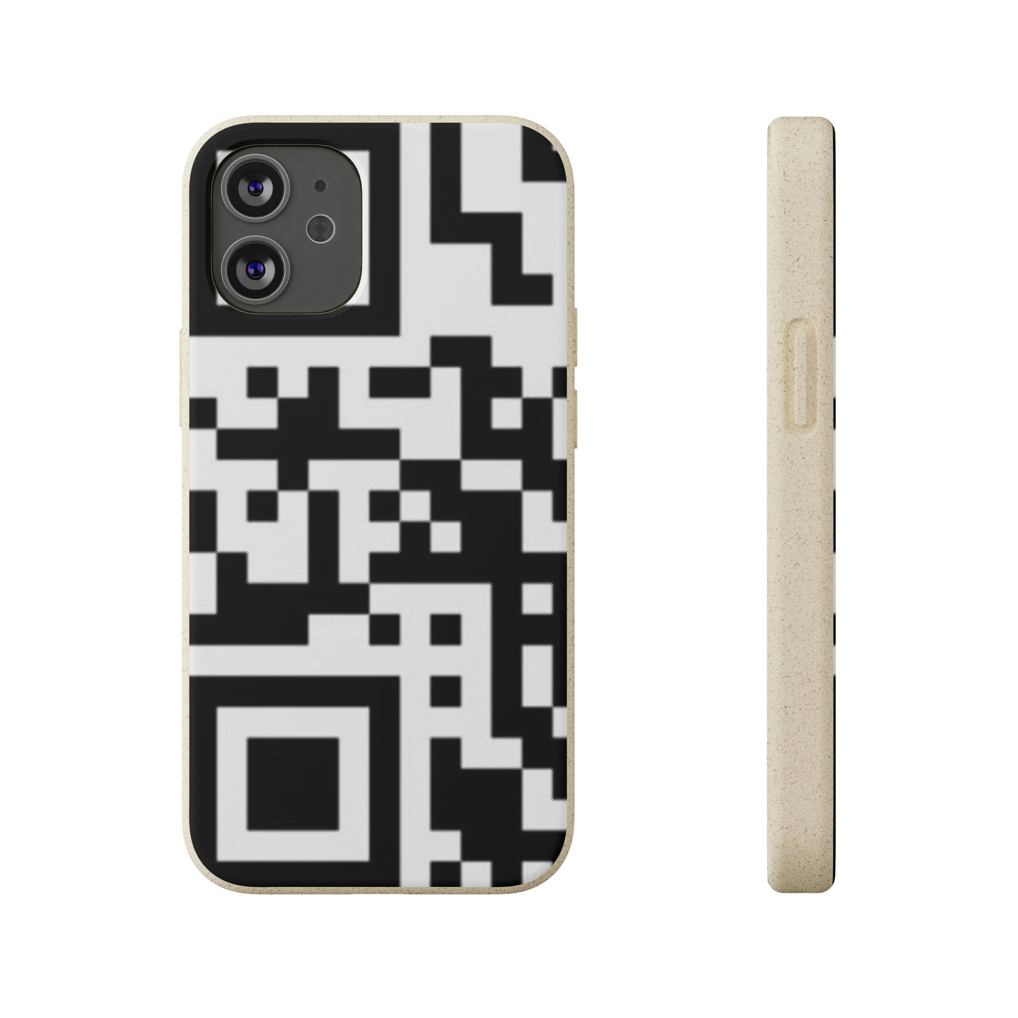 Biodegradable Towards QR Print Phone Case