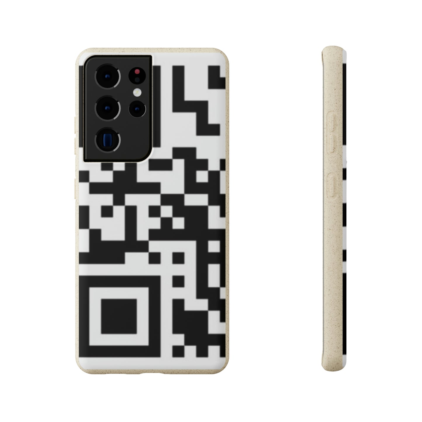 Biodegradable Towards QR Print Phone Case