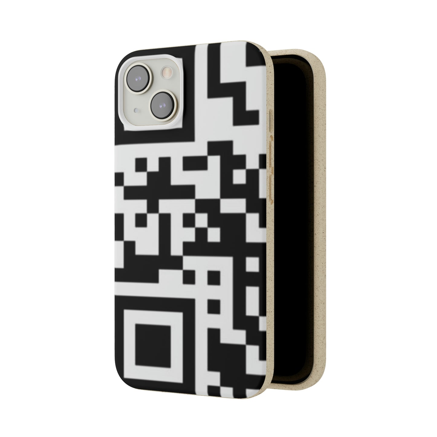 Biodegradable Towards QR Print Phone Case