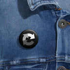 Black reCAPTCHA Pin Button