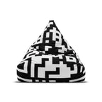 QR Print Bean Bag Chair Cover