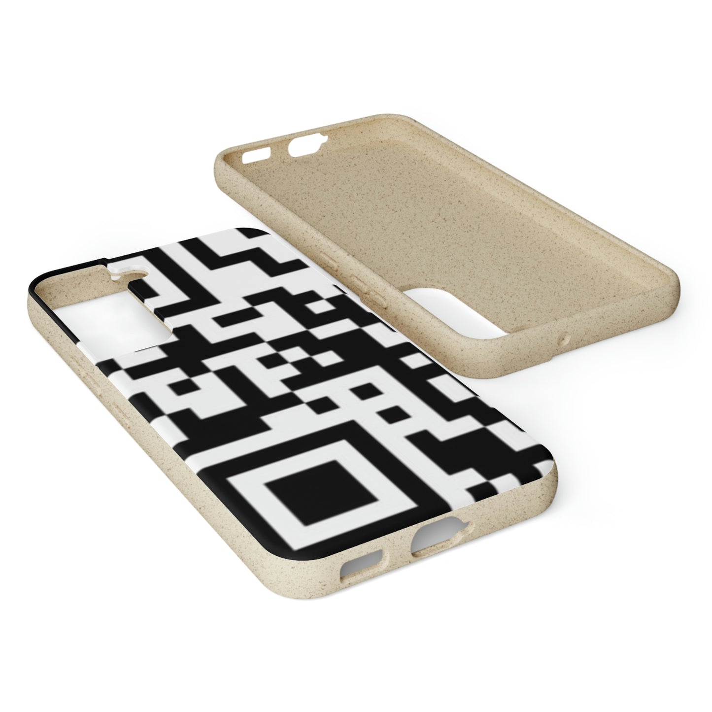 Biodegradable Towards QR Print Phone Case