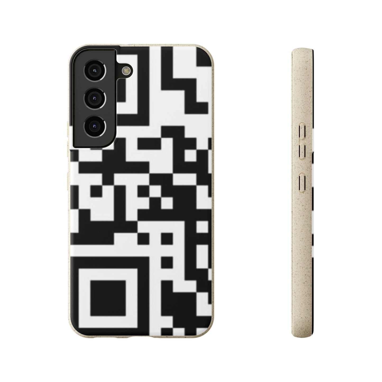 Biodegradable Towards QR Print Phone Case