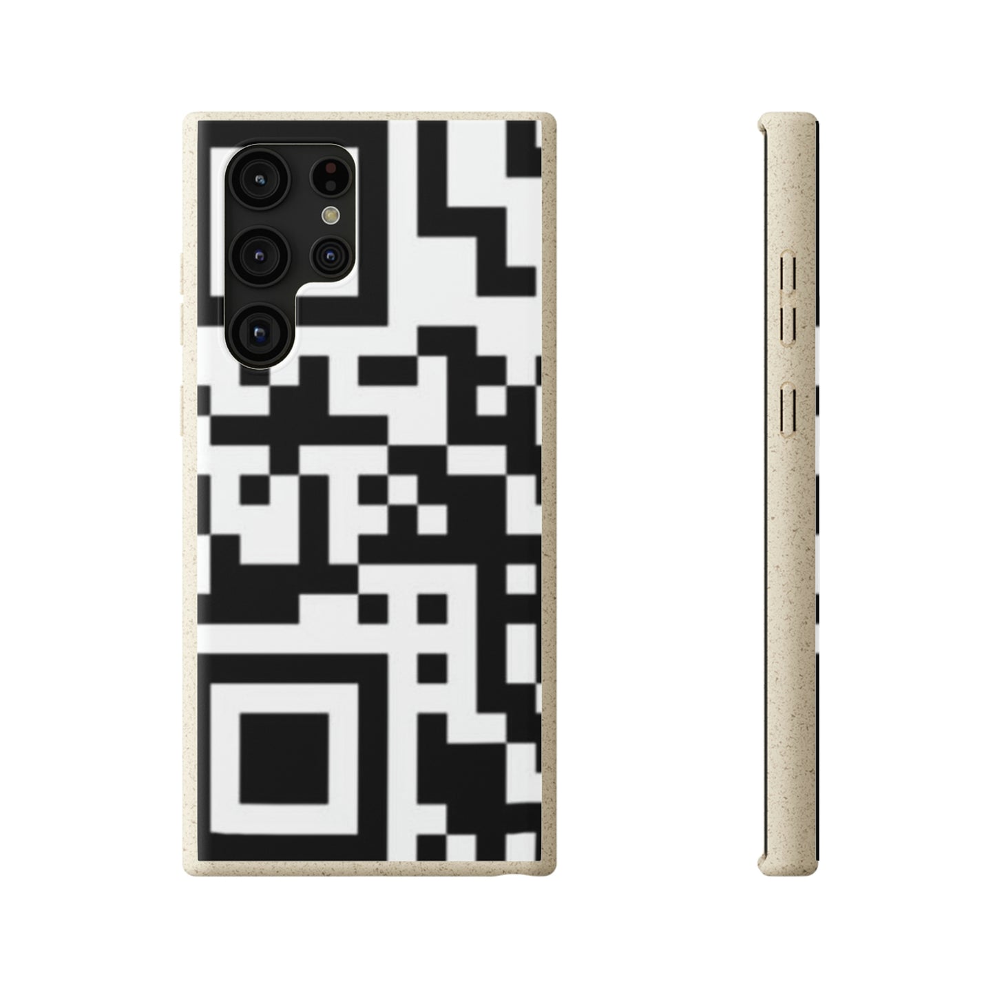 Biodegradable Towards QR Print Phone Case