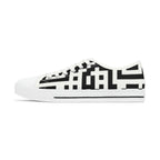 Women's QR Print Low Top Sneakers