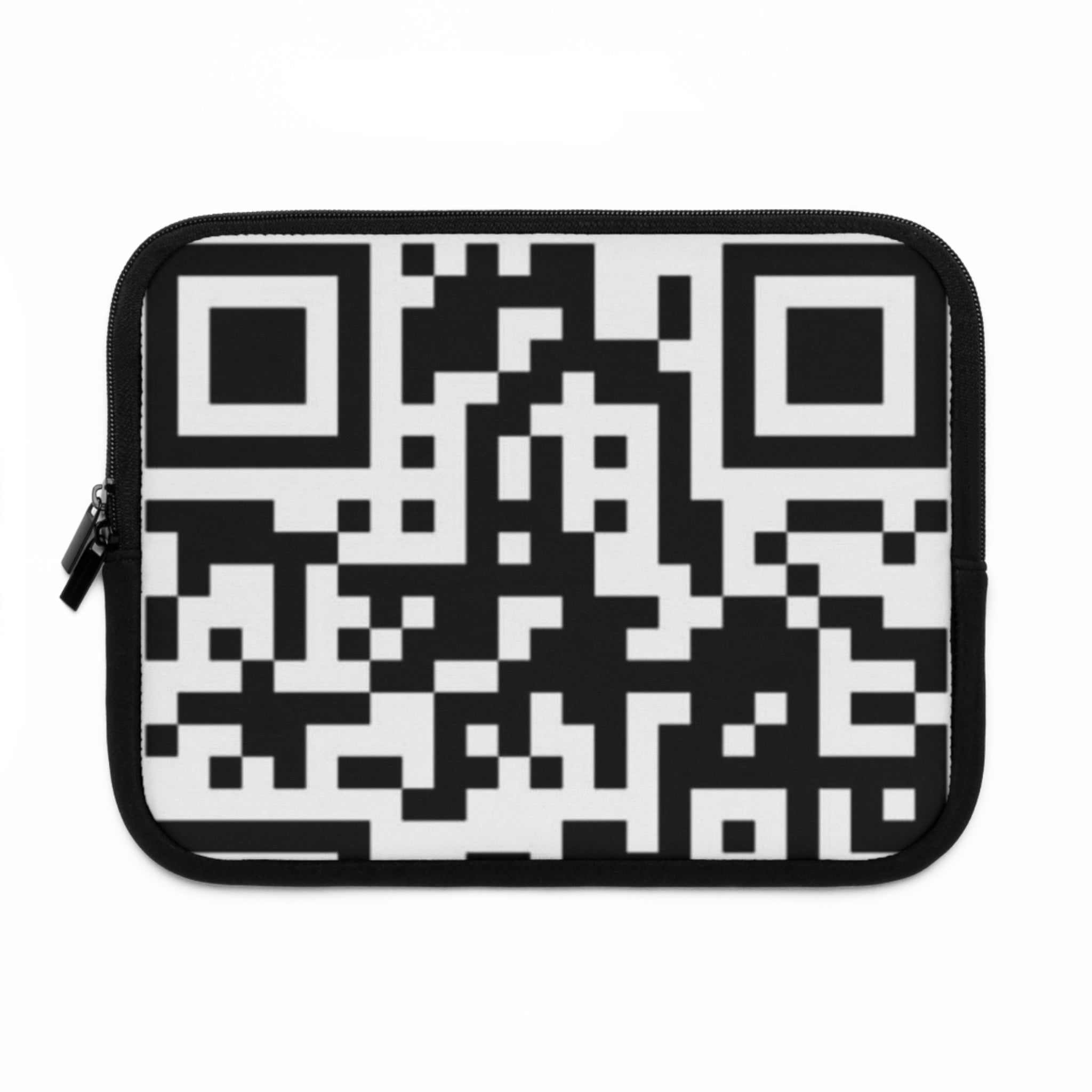 QR Print Laptop Sleeve