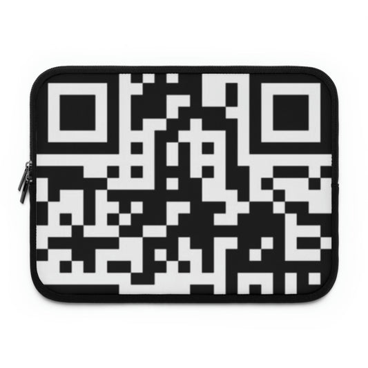 QR Print Laptop Sleeve