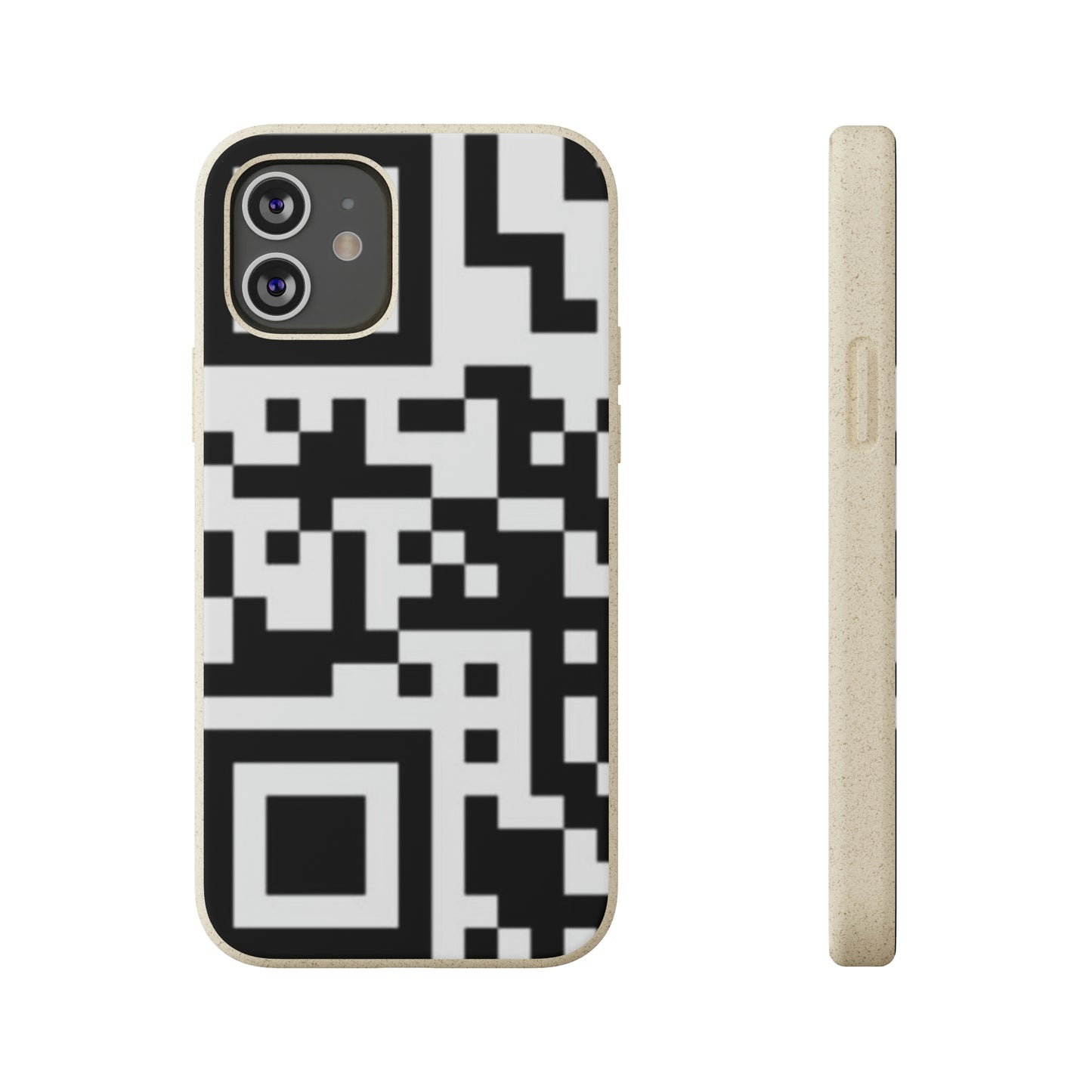 Biodegradable Towards QR Print Phone Case